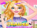 Mchezo Braid Hair Salon Girls