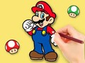 Mchezo Coloring Book: Dwarf Holds Flower