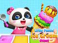 Mchezo Little Panda Ice Cream Game