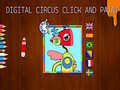 Mchezo Digital Circus Click and Paint