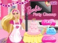 Mchezo Barbie Party Cleanup