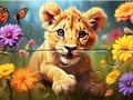 Mchezo Jigsaw Puzzle: Sunny Lion