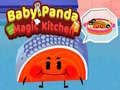 Mchezo Baby Panda Magic Kitchen 