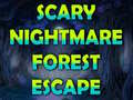Mchezo Scary Nightmare Forest Escape