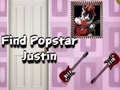 Mchezo Find Popstar Justin