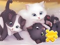 Mchezo Jigsaw Puzzle: Playing Cats