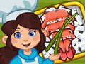 Mchezo Giant Sushi Merge Master
