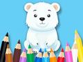 Mchezo Coloring Book: Polar Bear