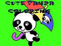 Mchezo Cute Panda Coloring