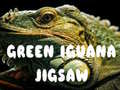 Mchezo Green Iguana Jigsaw
