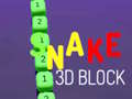 Mchezo Snake 3D Block