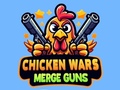 Mchezo Chicken Wars Merge Guns
