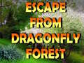 Mchezo Escape From Dragonfly Forest