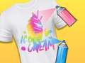 Mchezo Shirt Dye DIY