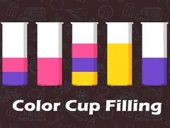Mchezo Color Cup Filling