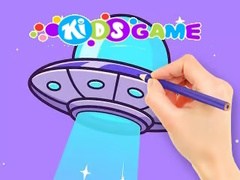 Mchezo Coloring Book: Spaceship In Planet