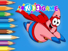 Mchezo Coloring Book: Super Patrick Star