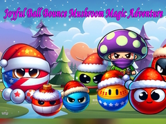 Mchezo Joyful Ball Bounce Mushroom Magic Adventure