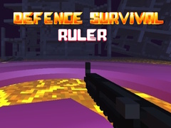 Mchezo Defence Survival Ruler