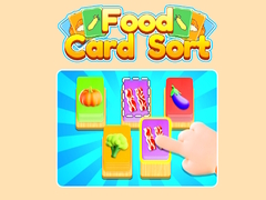 Mchezo Food Card Sort
