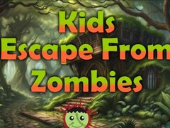 Mchezo Kids Escape From Zombies