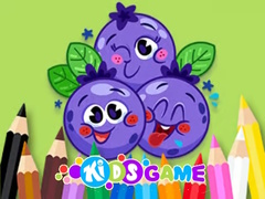 Mchezo Coloring Book: Blue Berry