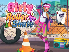 Mchezo Girly Roller Skate