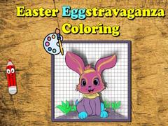 Mchezo Easter Eggstravaganza Coloring