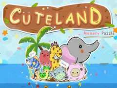 Mchezo Cuteland Memory Puzzle 