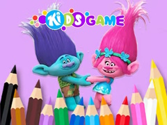 Mchezo Coloring Book: Cute Troll
