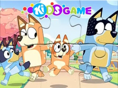 Mchezo Jigsaw Puzzle: Bluey Family Fun