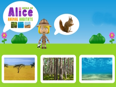 Mchezo World of Alice Animal Habitat