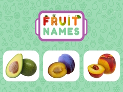Mchezo Fruit Names