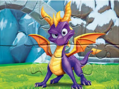 Mchezo Jigsaw Puzzle: Naughty Dragon