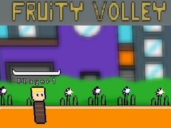 Mchezo Fruit Volley