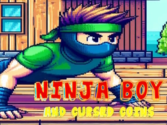 Mchezo Ninja Boy and Cursed Coins