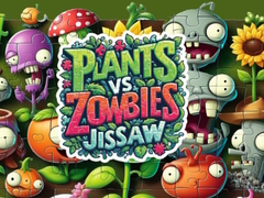 Mchezo Plants vs Zombies Jigsaw