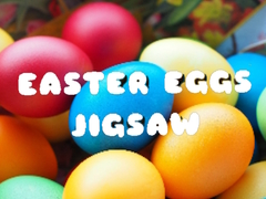 Mchezo Easter Eggs Jigsaw