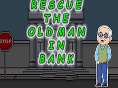 Mchezo Rescue The Old Man In Bank