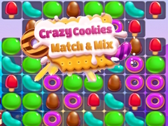 Mchezo Crazy Cookies Match & Mix