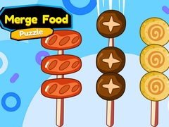 Mchezo Merge Food Puzzle