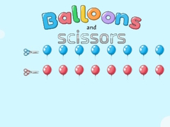 Mchezo Balloons And Scissors