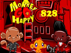 Mchezo Monkey Go Happy Stage 828