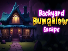 Mchezo Backyard Bungalow Escape