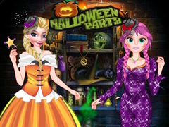 Mchezo Halloween Party