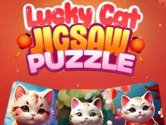Mchezo Lucky Cat Jigsaw Puzzles