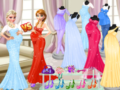 Mchezo Pregnant Princesses Fashion Dressing Room
