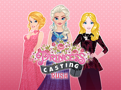 Mchezo Princesses Casting Rush