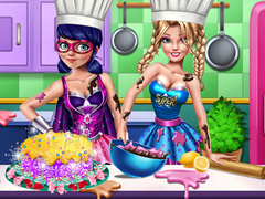 Mchezo SuperHero Cooking Contest