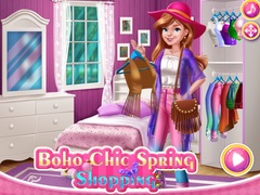 Mchezo Boho Chic Spring Shopping
